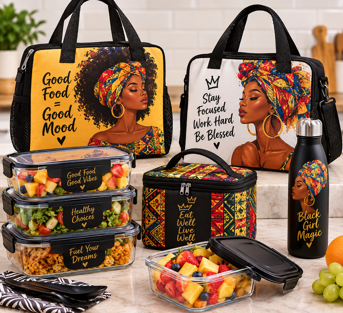 Lunch Bags & Food Containers