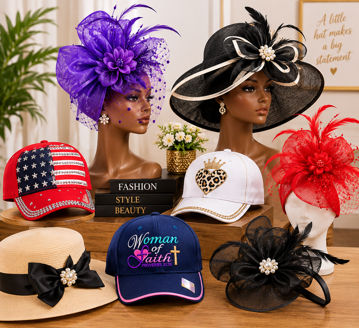 Hats, Caps & Fascinators
