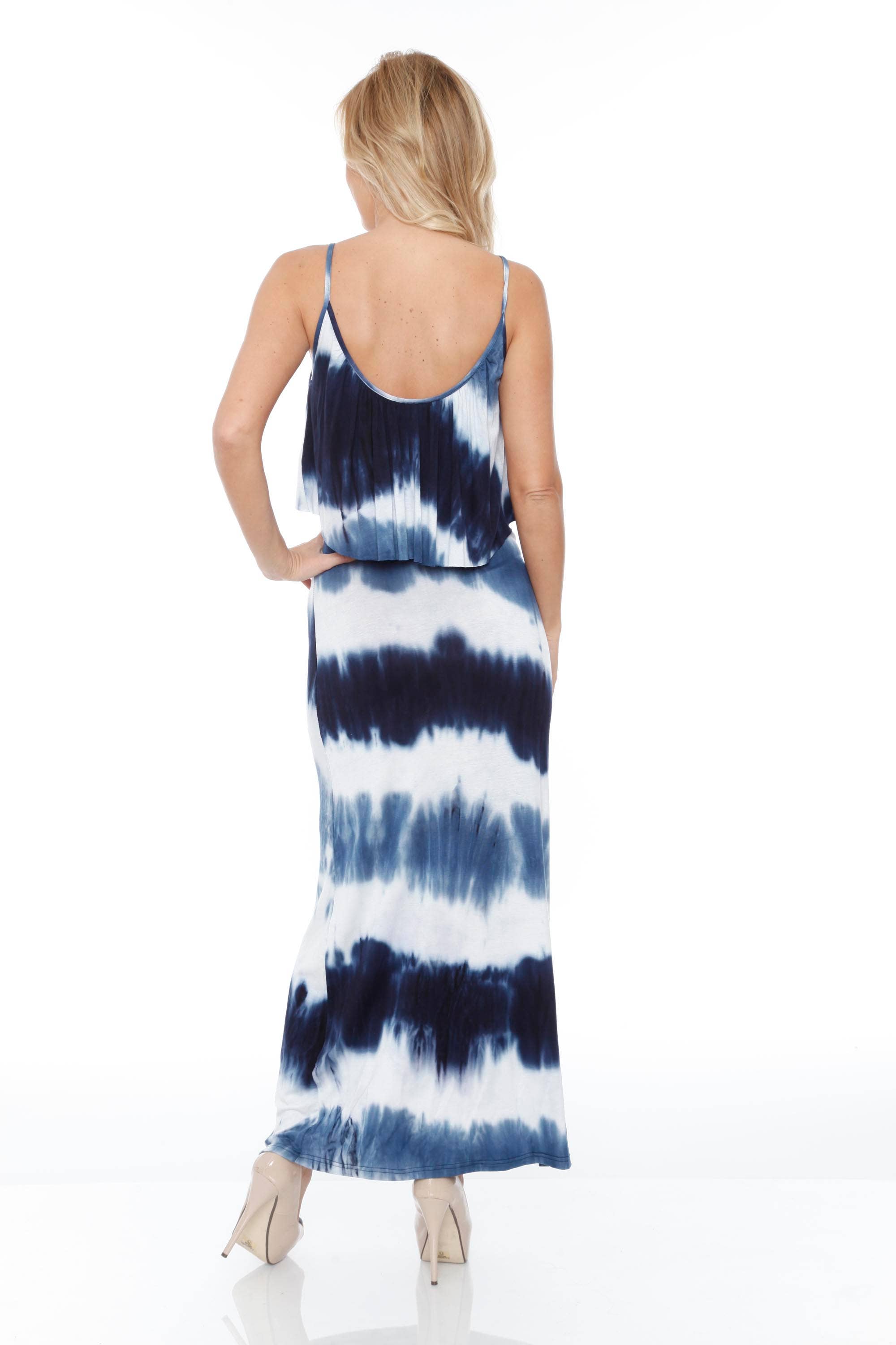 Women's Kalea Tie Dye Overlay Maxi Dress