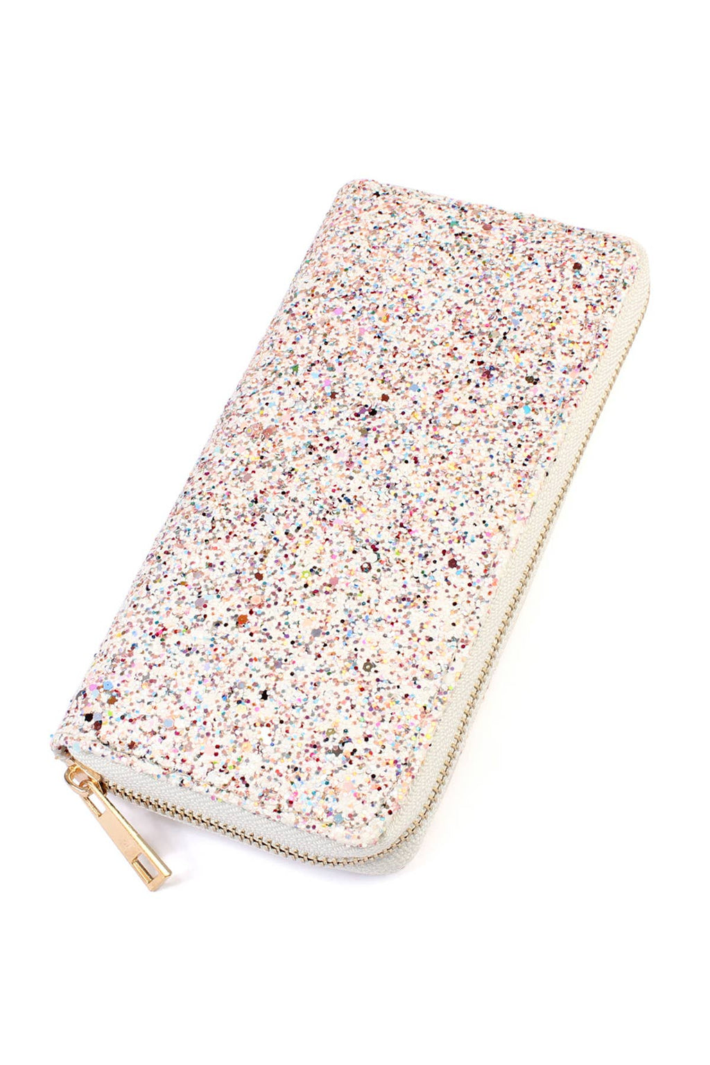Women's Casual Glitters Zipper Wallet
