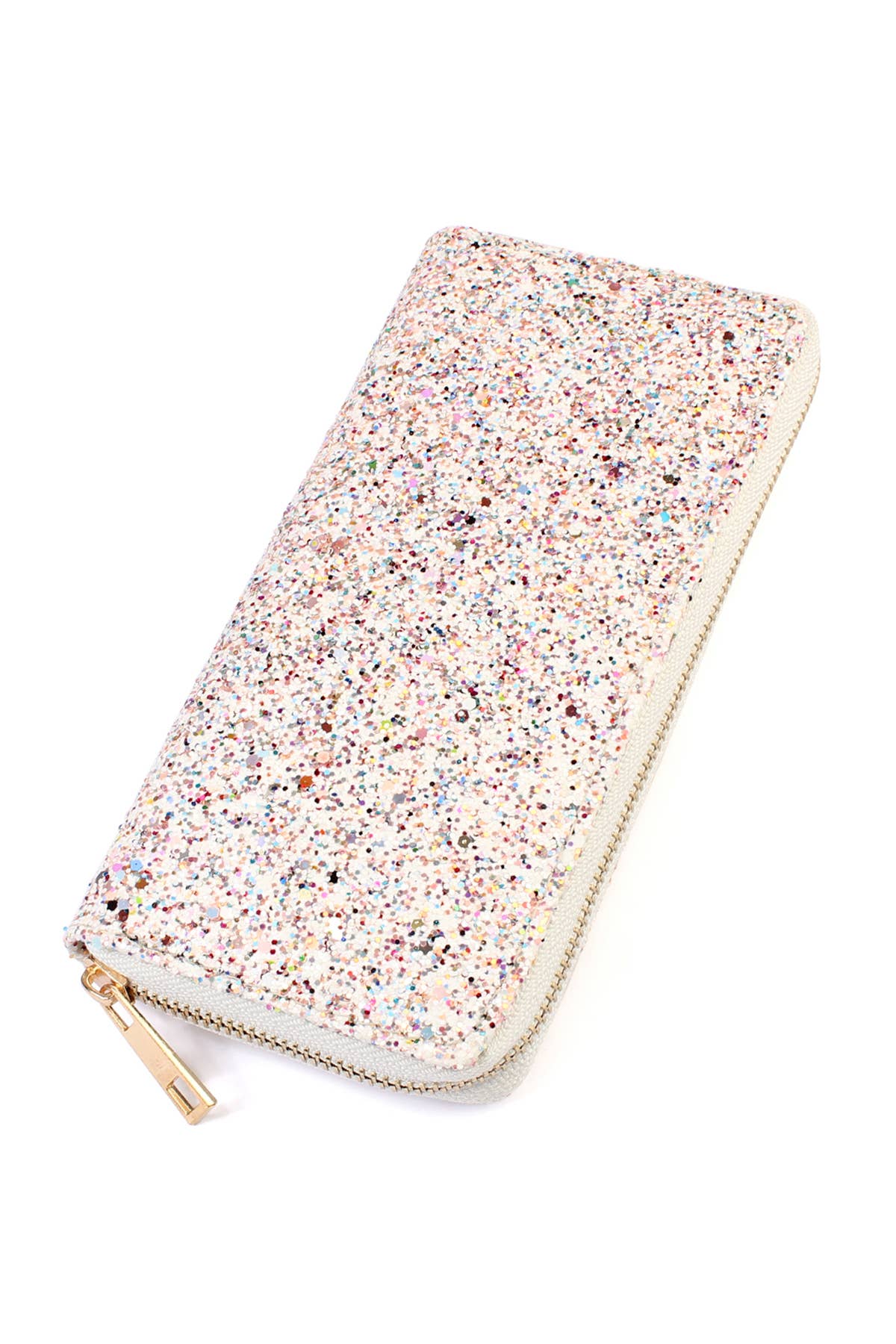 Women's Casual Glitters Zipper Wallet