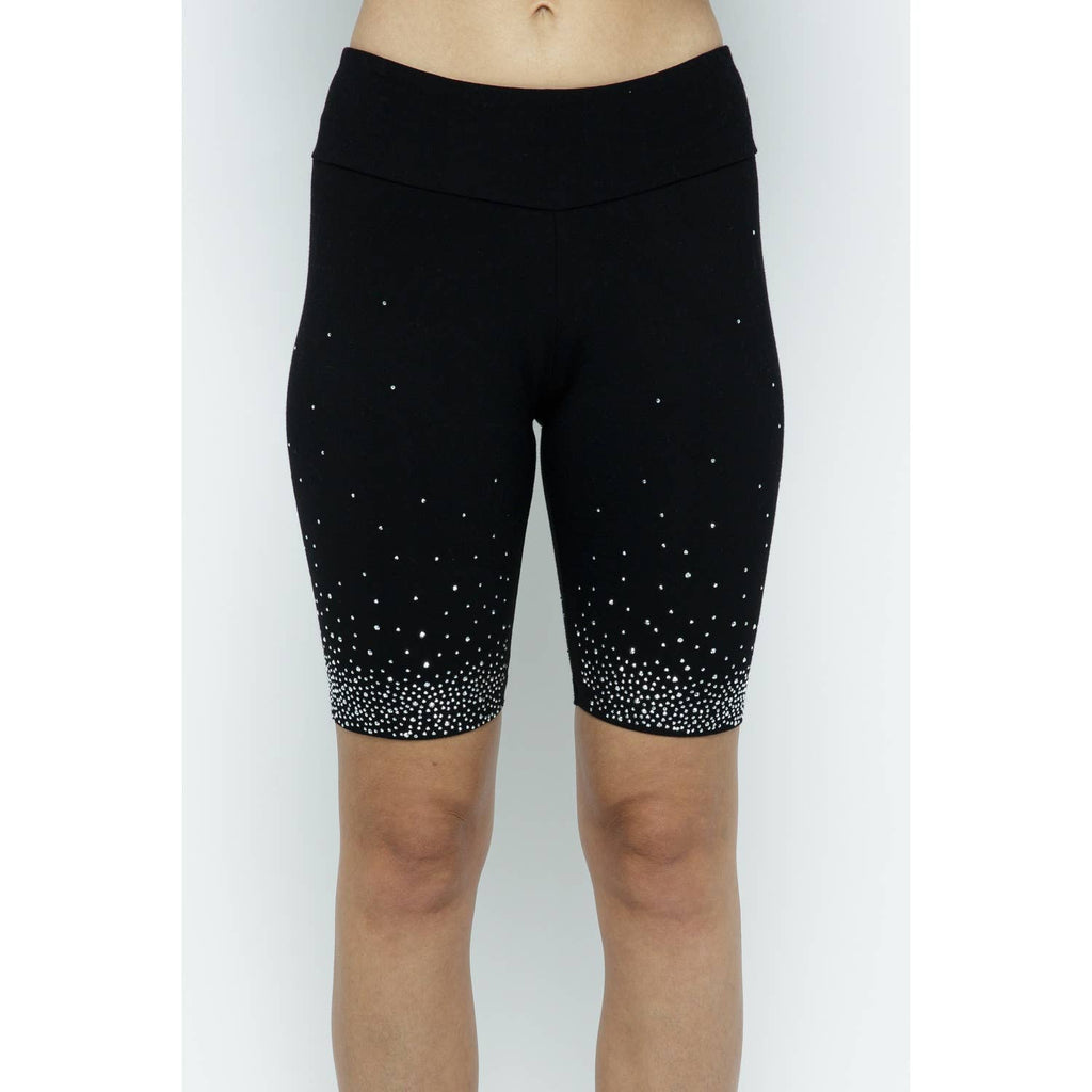 BIKER SHORT WITH STONES