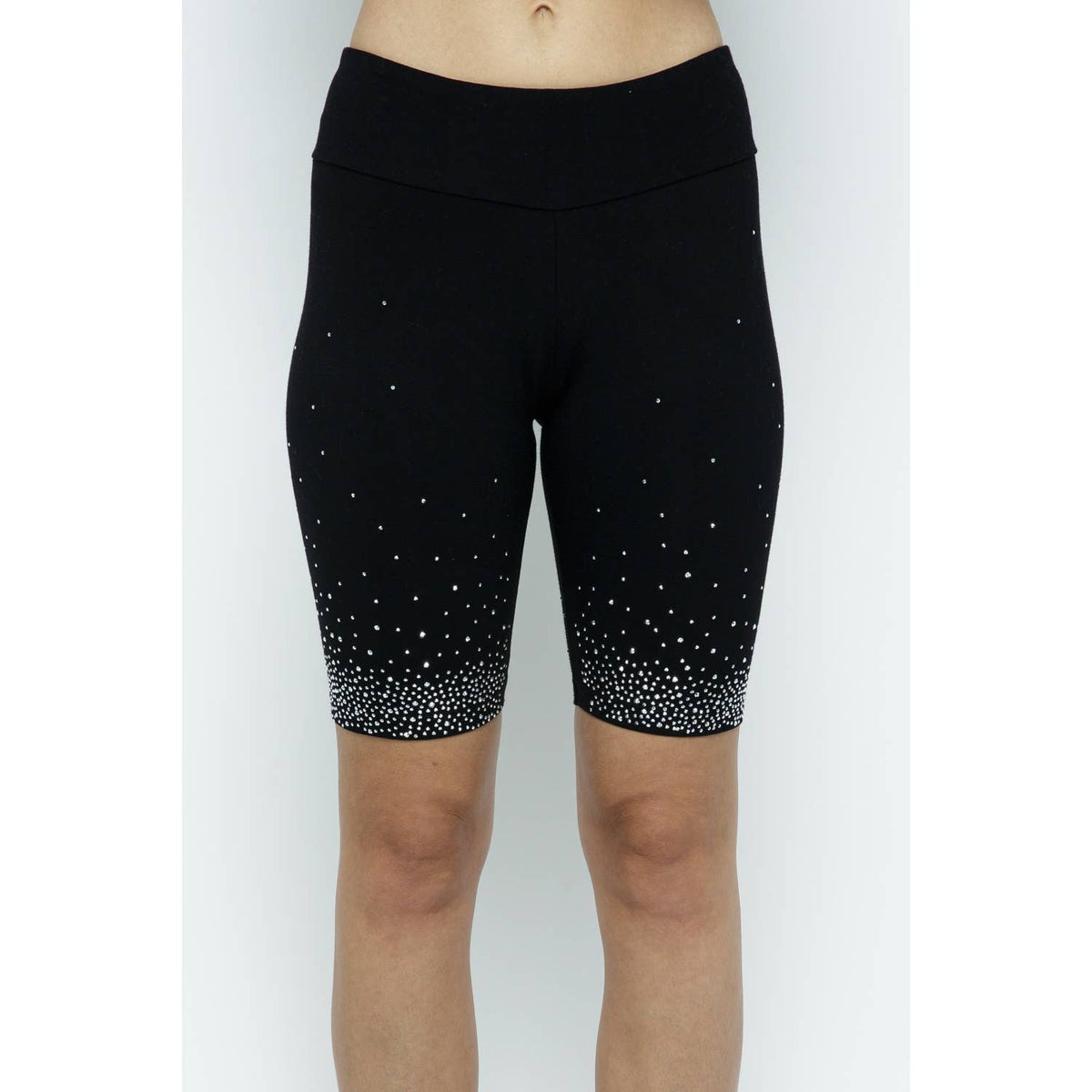 BIKER SHORT WITH STONES