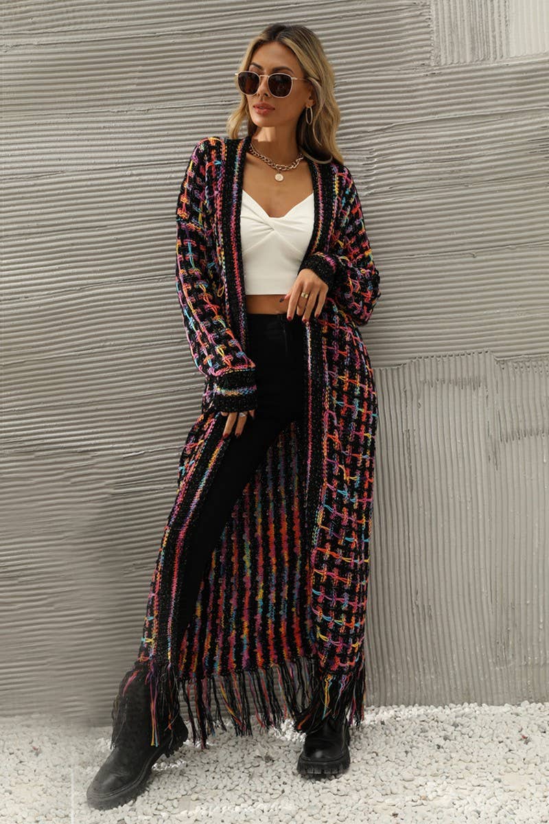 CWOCAL0506_Long Sleeve Casual Open Front Cardigan Sweater