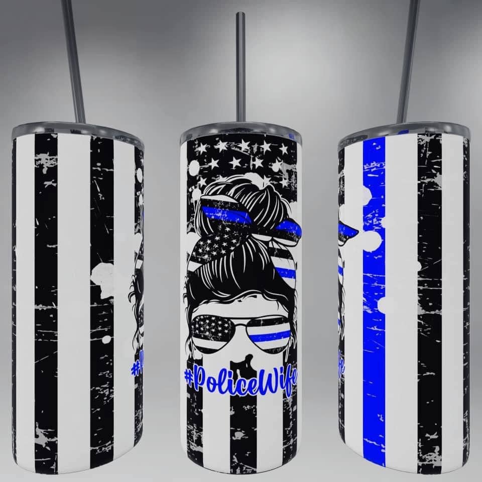 Police Wife Tumbler