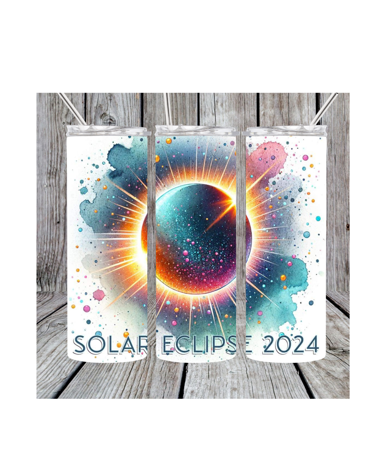 Solar eclipse tumbler