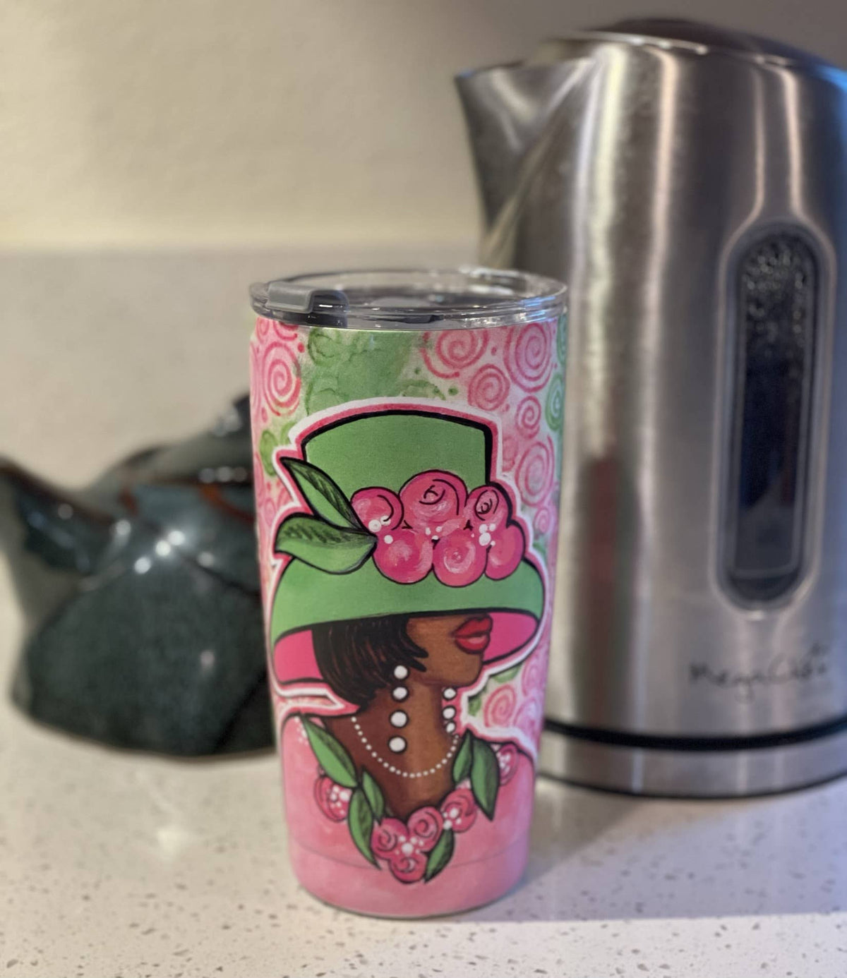 Stainless Steel Travel Tumbler Poised For Perfection