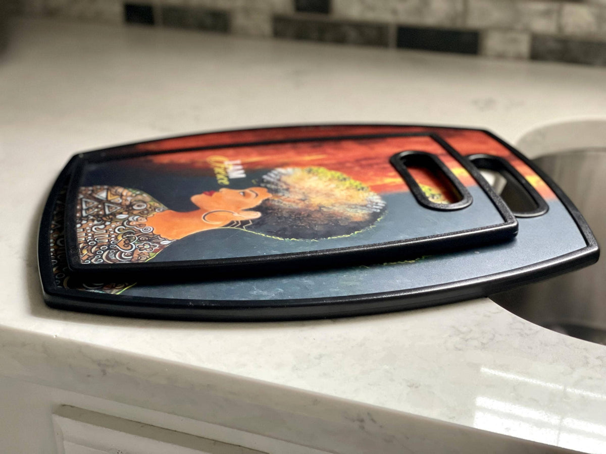 I Am Fierce Cutting Board Set