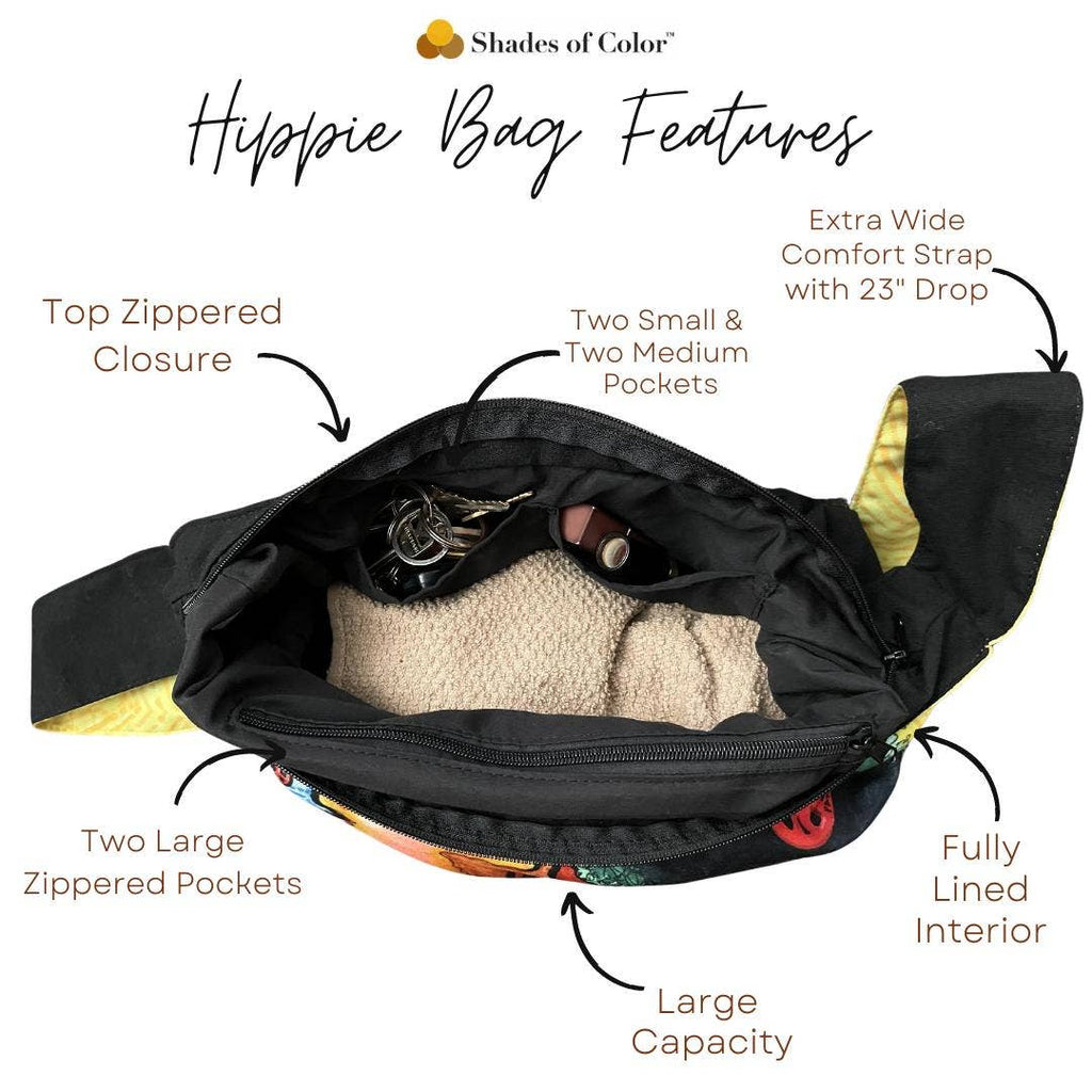 Hippie Bag Seek, Sacrifice, Succeed