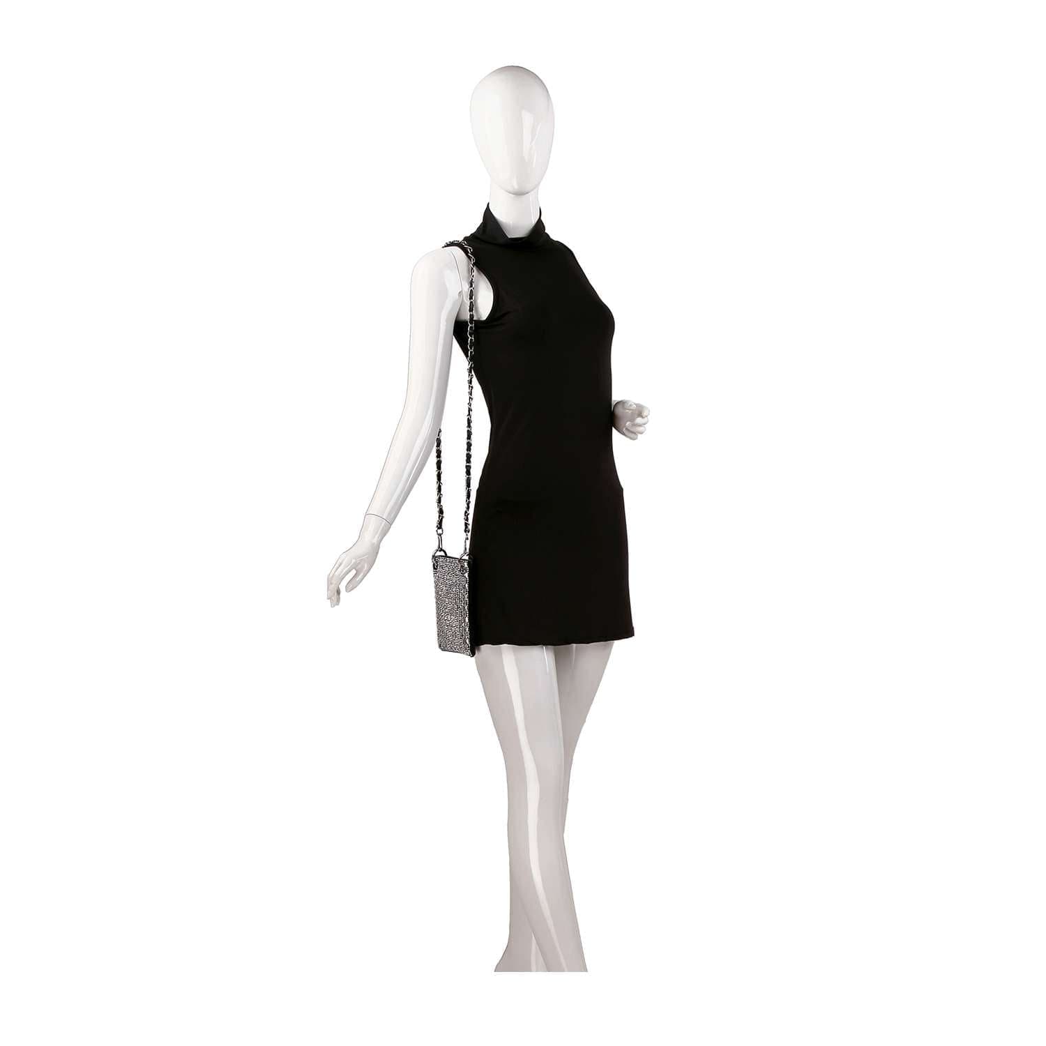 Petite Rhinestone Bling Crossbody Sling