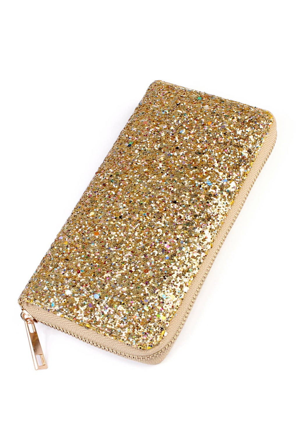 Women's Casual Glitters Zipper Wallet