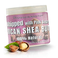 Whipped African Ivory Shea Butter, Pink Sugar - 12oz