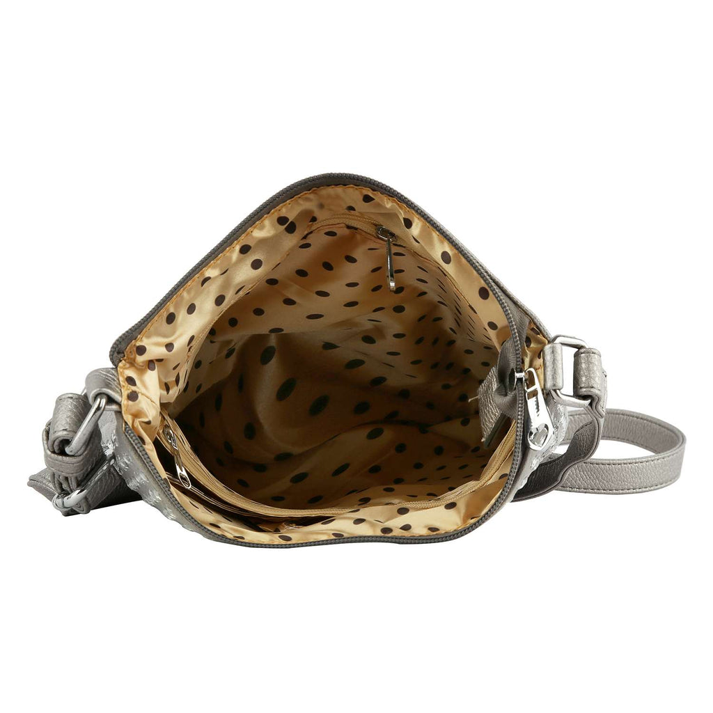 Dazzling Rhinestone Crossbody Sling