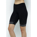 BIKER SHORT WITH STONES