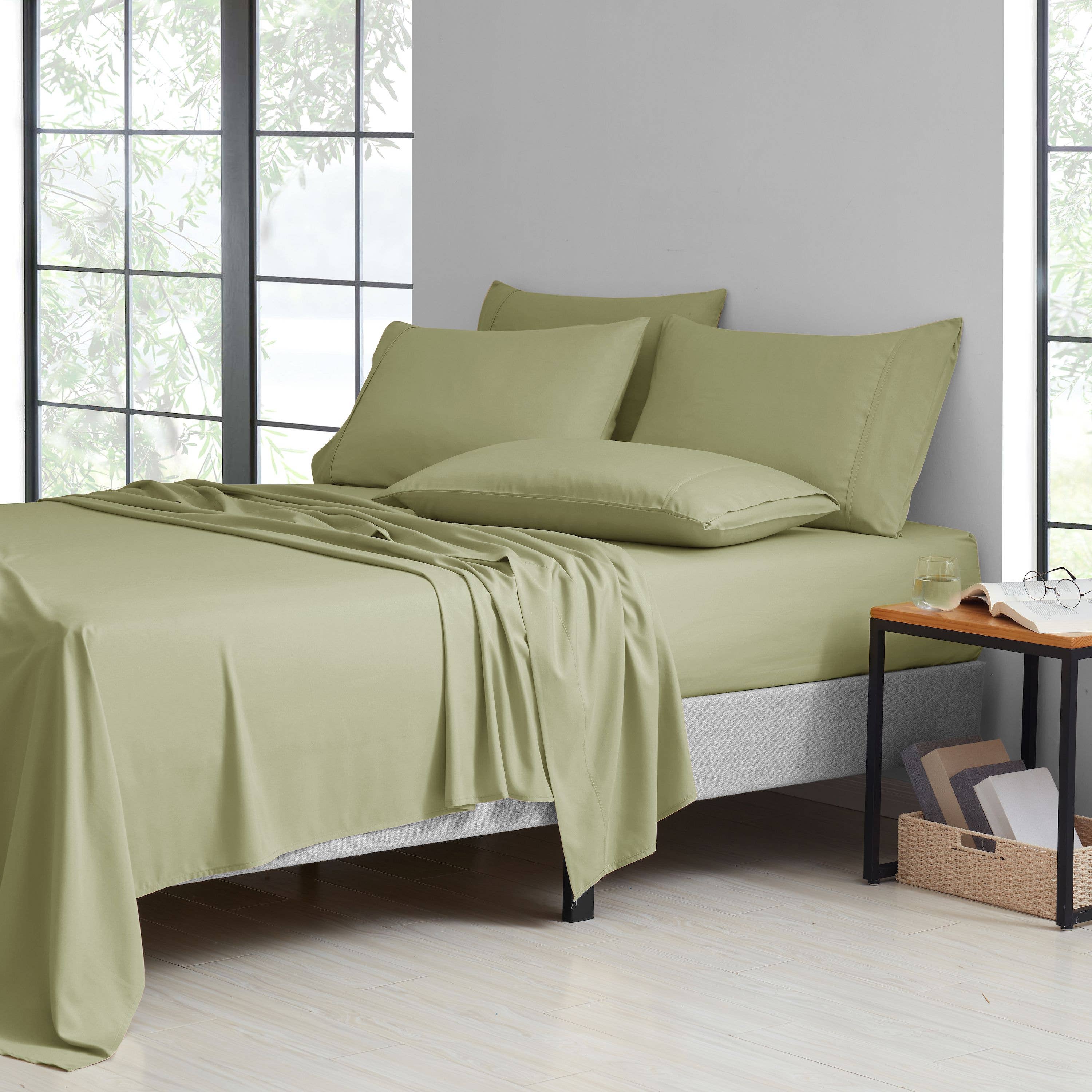 Bamboo 2000 Count 6-Piece Luxury Sheet Set