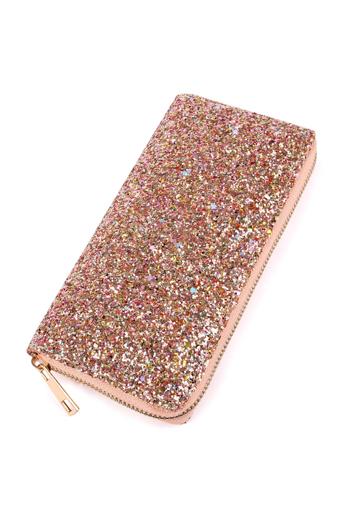 Women's Casual Glitters Zipper Wallet