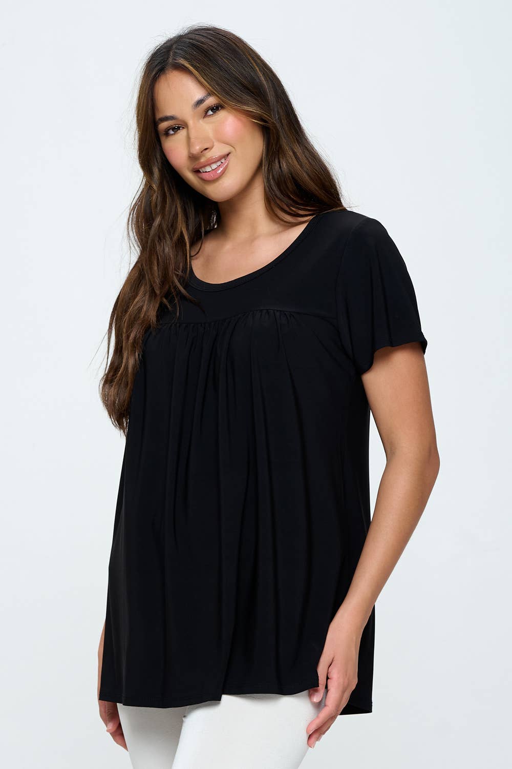 HIT Shirred Tunic-376HT-SRS1