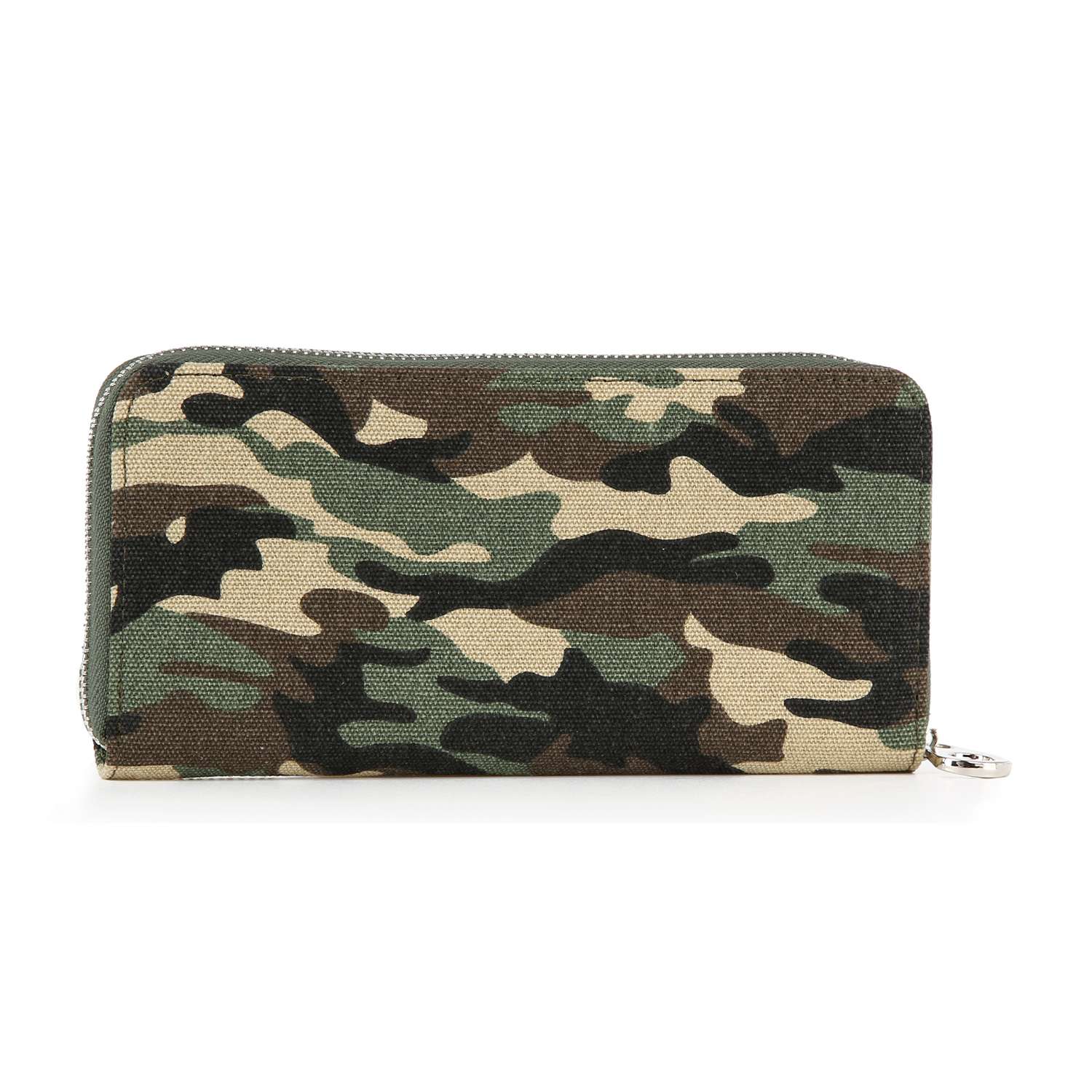 Sparkling Camo Print Accordion Wallet