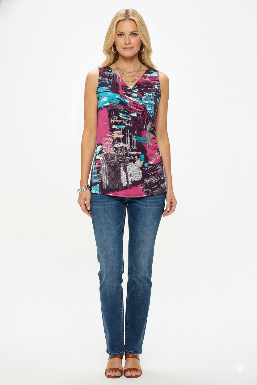 Crossover Print Tank-2065HT-TRP1-W420