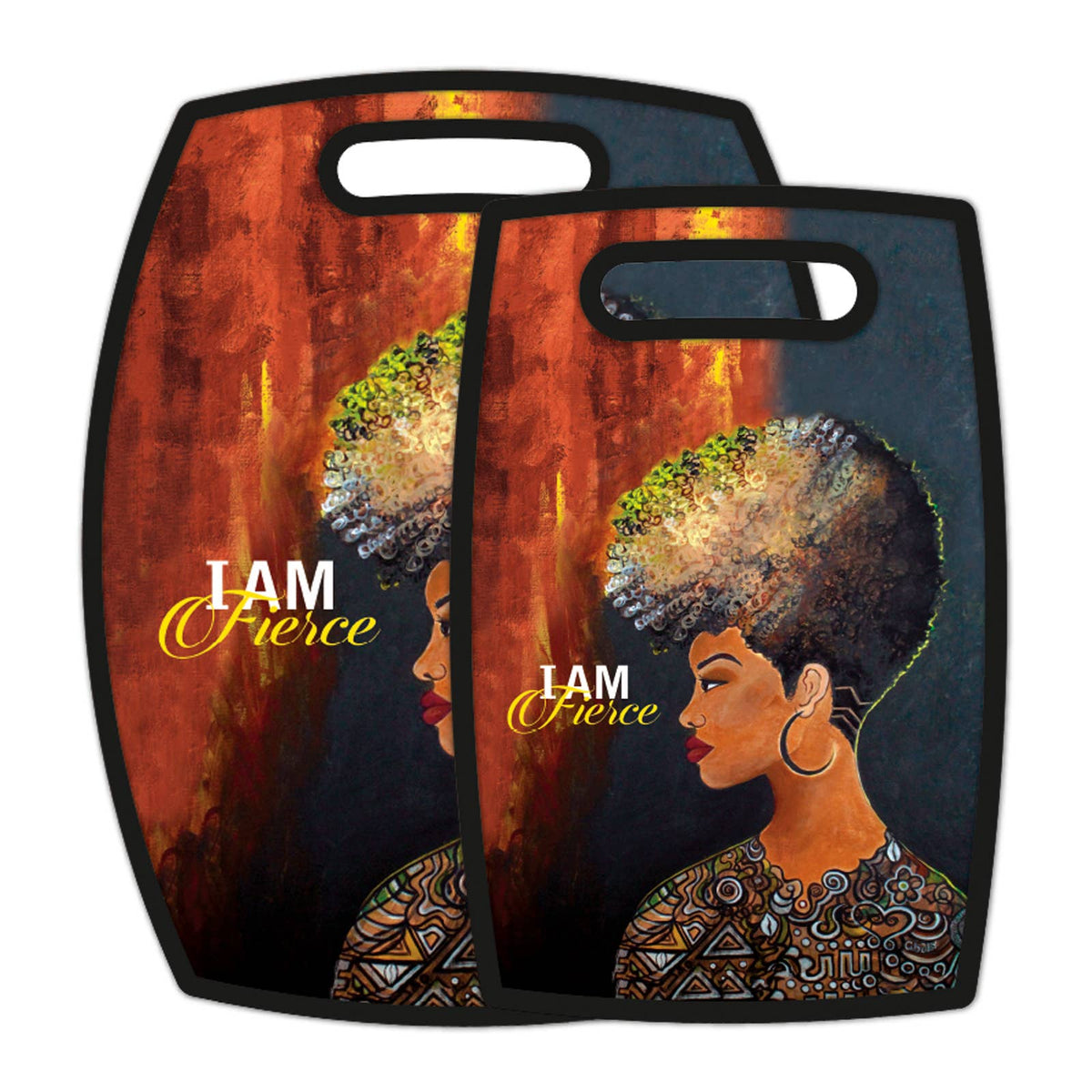 I Am Fierce Cutting Board Set