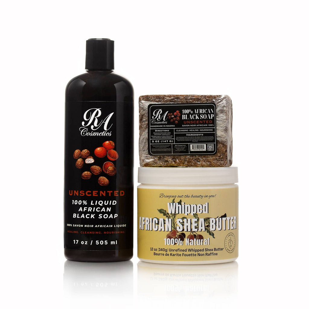 Whipped African Ivory Shea Butter, Unscented - 12oz