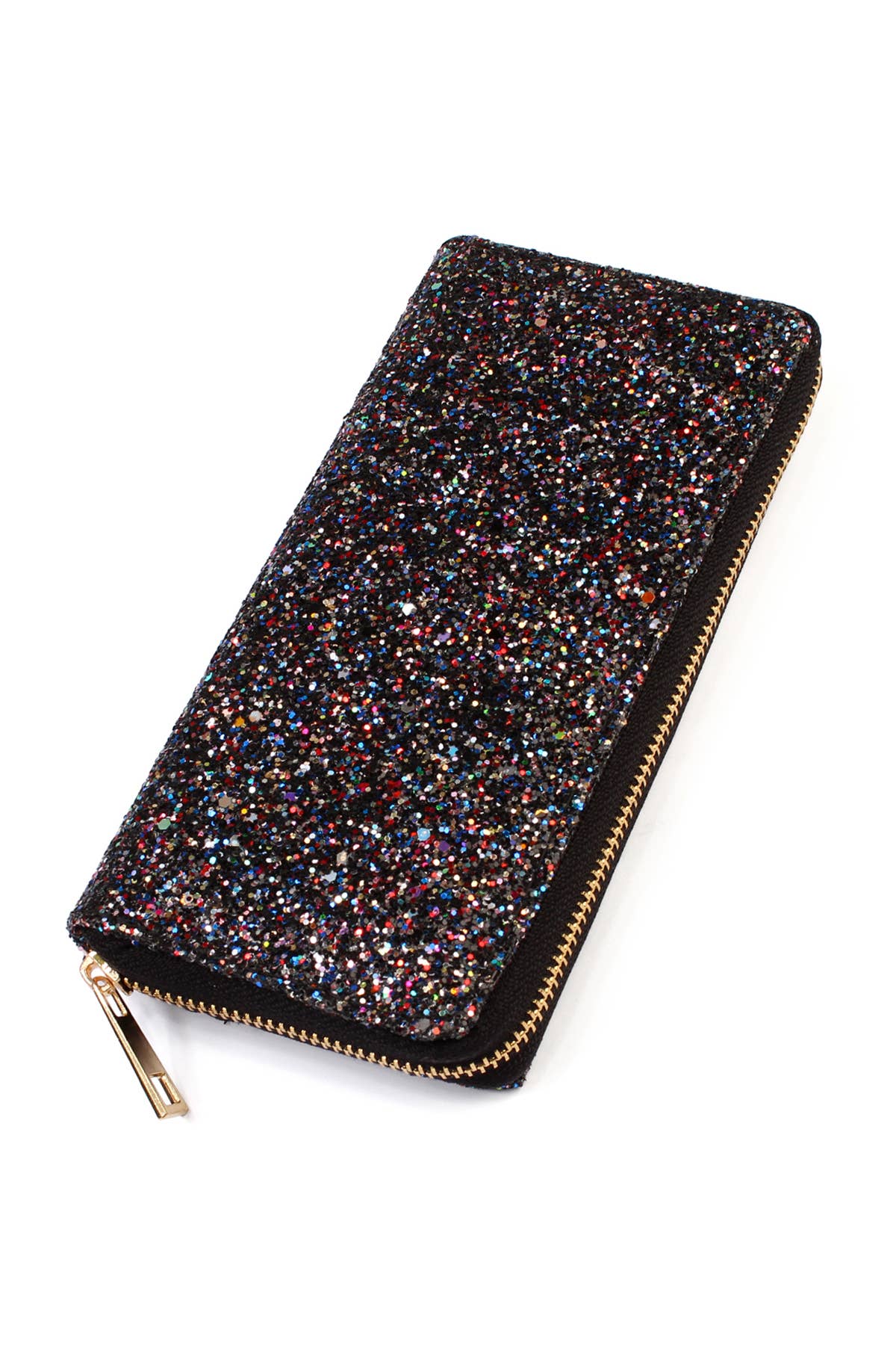 Women's Casual Glitters Zipper Wallet