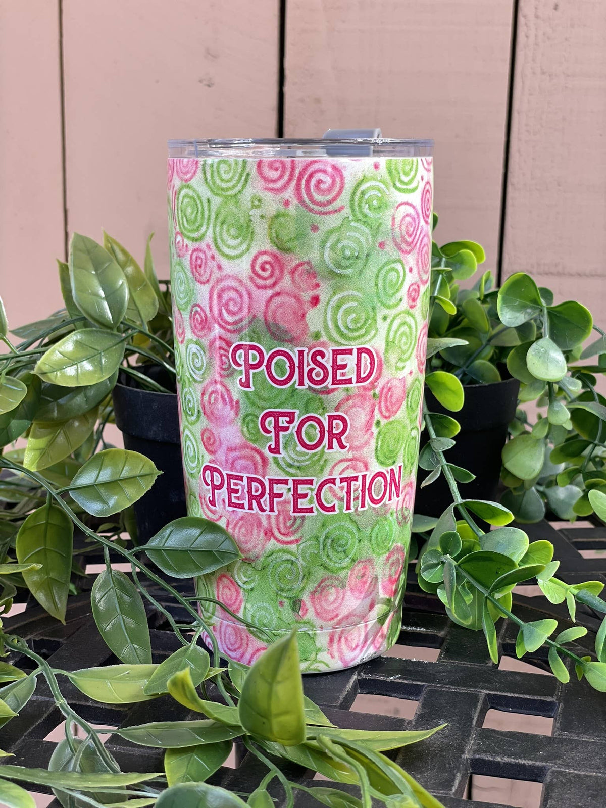 Stainless Steel Travel Tumbler Poised For Perfection
