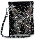 Butterfly Design Petite Rhinestone  Sling