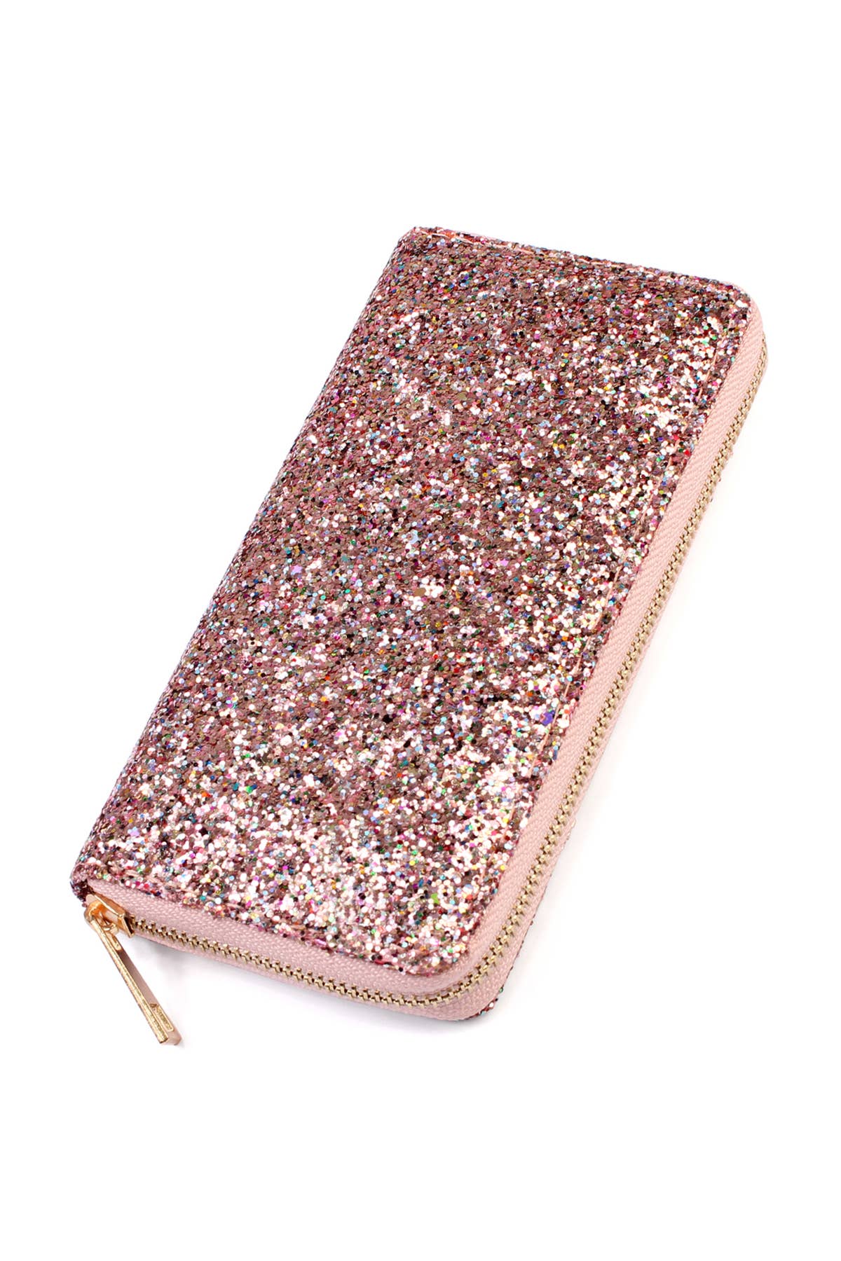 Women's Casual Glitters Zipper Wallet